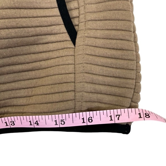 Simply Southern Mocha Ribbed Pullover Sweater Snap Collar Casual Comfy Sz S - Picture 12 of 16